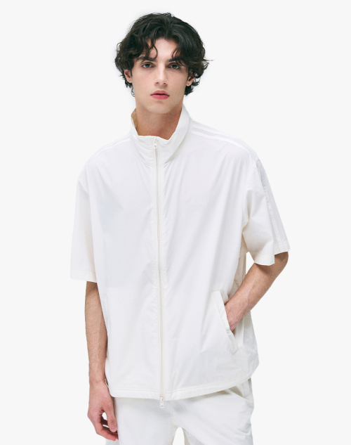 Ветровка NY с коротким рукавом (25SS) (Black/Cream/Melon)