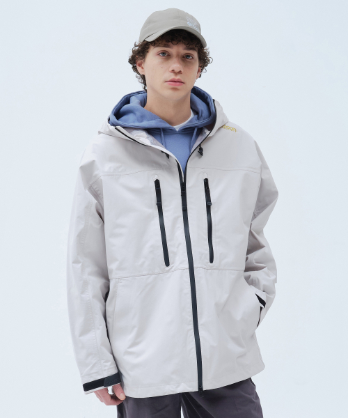 3 LAYER SHELL JACKET (IVORY)