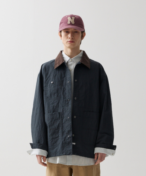 LIGHT CHORE JACKET CHARCOAL