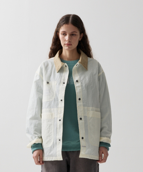 LIGHT CHORE JACKET IVORY