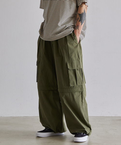 4-стороннее Multi Cargo Pants [Khaki]