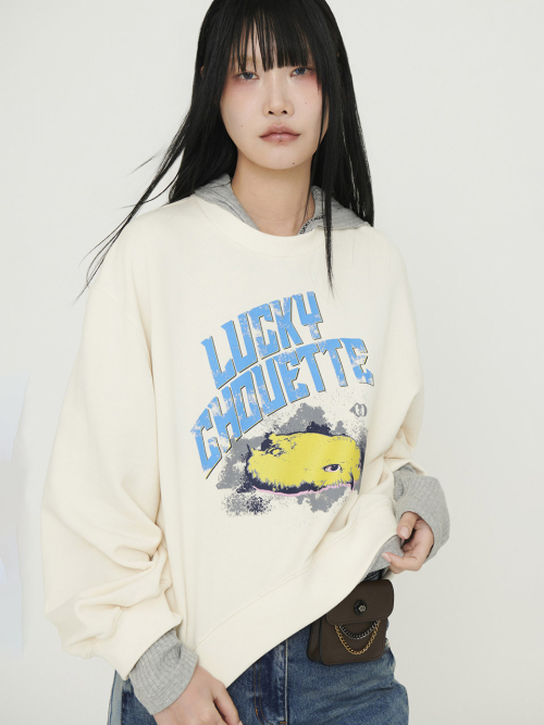 Chouette Point Sweat T-shirt (ivory) LFTAM25205IVX