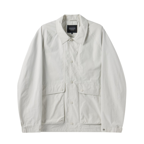 OUT POCKET COACH JUMPER - L/GREY (P251UJP102)