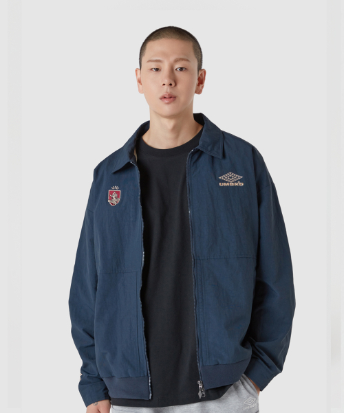 엄브로() HBL 브리티시 캐주얼 헤링턴 자켓 네이비(UQ121CJK21) 상품 이미지