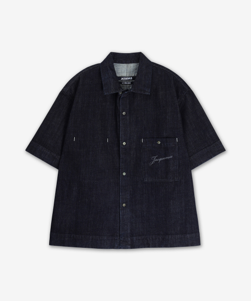 MUSINSA公式 | JACQUEMUS ラシュミーズドニメスアロエ半袖シャツ