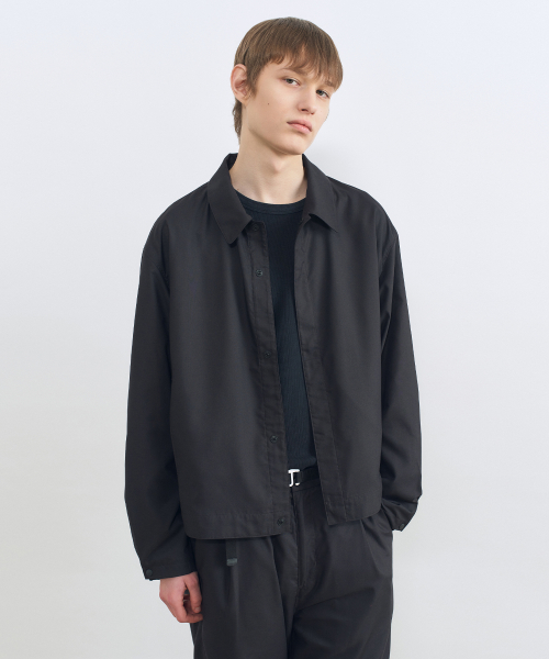 Укороченная куртка компакт BLACK