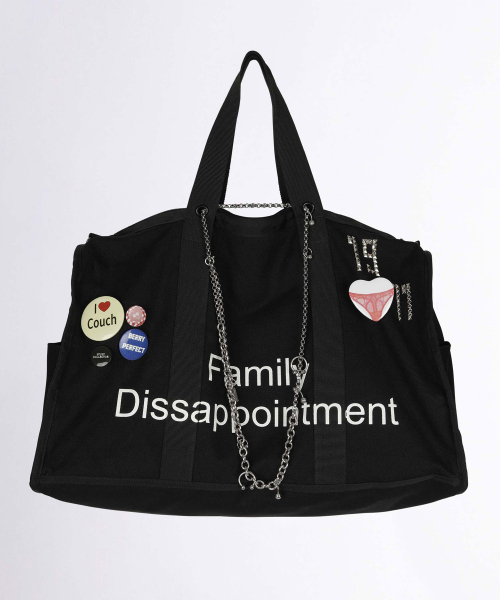 스컬프터(SCULPTOR) Family Diss(appointment) Tote Bag Black
