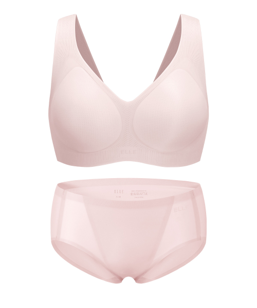 엘르이너웨어(ELLE INNERWEAR) [시스루 에어] 쉐딩 브라 팬티 세트 - 라이트핑크 - 사이즈 & 후기 | 무신사 엘르이너웨어(ELLE INNERWEAR)... 