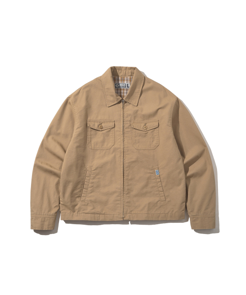 Утилитарная куртка из твила Beige