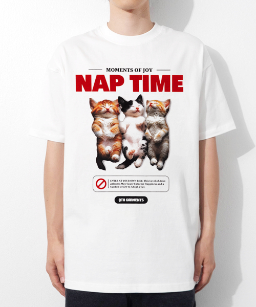 MUSINSA | QT8 GARMENTS RG Nap Time Tee (Black)