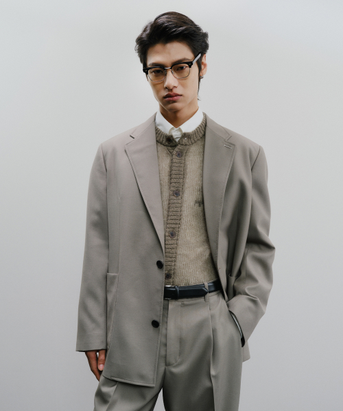 MN TAILORED BLAZER Khaki