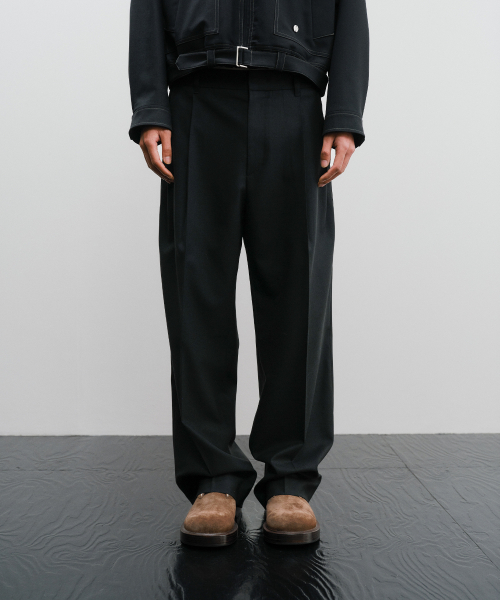 DEMIAN COMFORT SLACKS Black