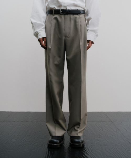 DEMIAN COMFORT SLACKS Khaki
