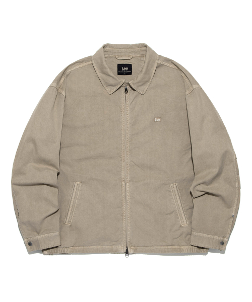Пигментированный хлопковый жакет Beige