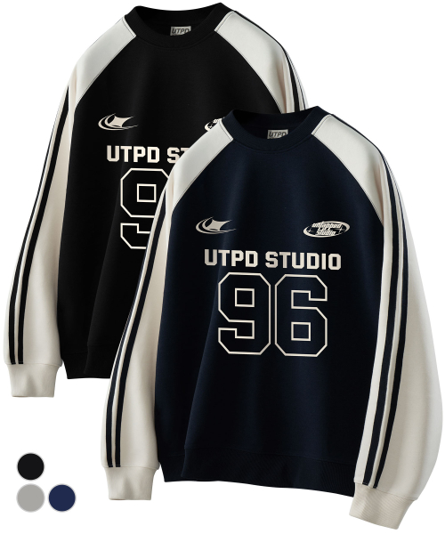 Спортивный оверсайз свитшот 96 Football Jersey 3Color