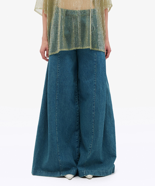 (W) деним брюки беринг си DENIM PANTS BERING SEA
