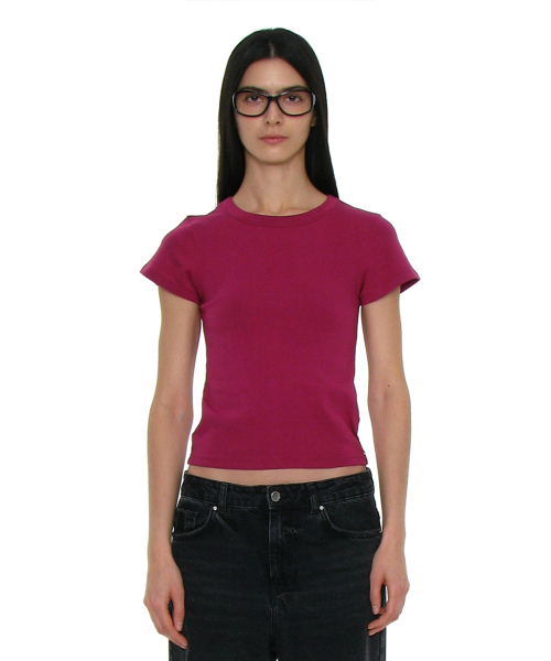 PWC BABY TEE_PLUM