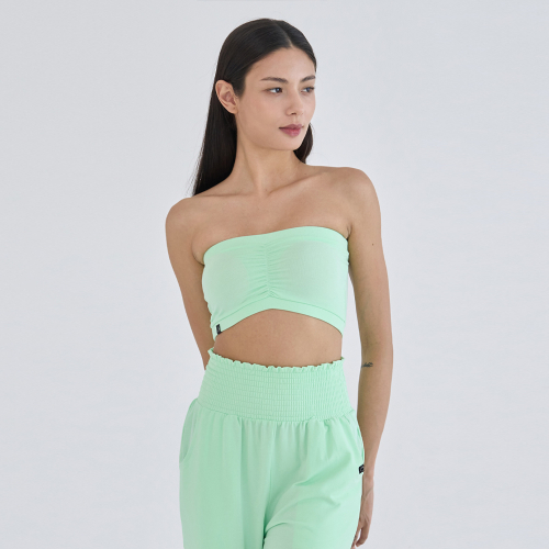 Базовый топ-туба со сборками OZTB5028 - Green Mint