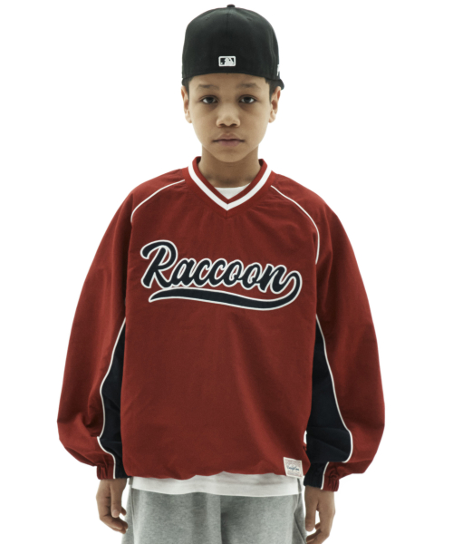 테이크이지 키즈() 라쿠 브이넥 윈드브레이커 (버건디) 상품 이미지