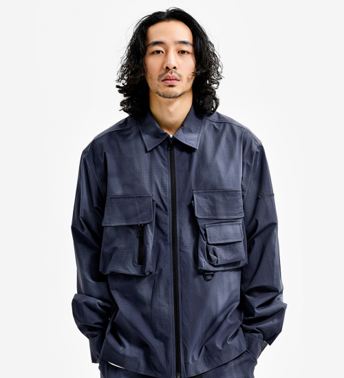 MULTI POCKET JACKET NAVY