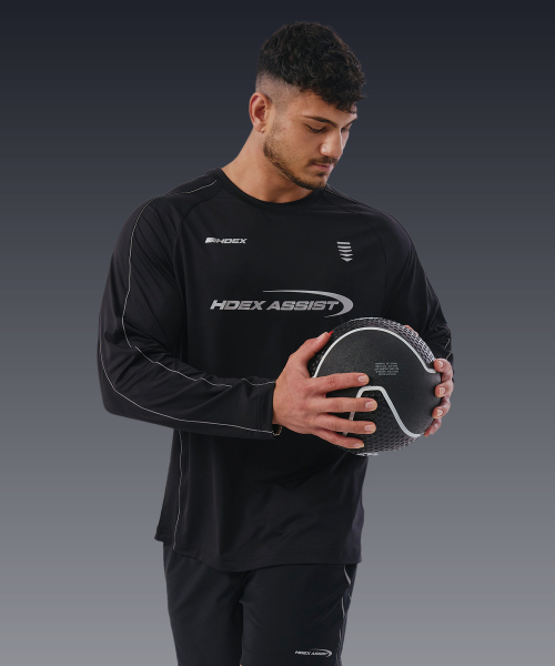 Лонгслив Assist Reflective (Black)