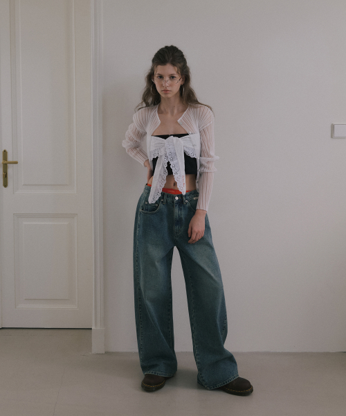 오버듀플레어(OVERDUEFLAIR) VINTAGE WIDE FIT DENIM_VINTAGE 오버듀플레어(OVERDUEFLAIR) VINTAGE WIDE FIT DENIM_VINTAGE