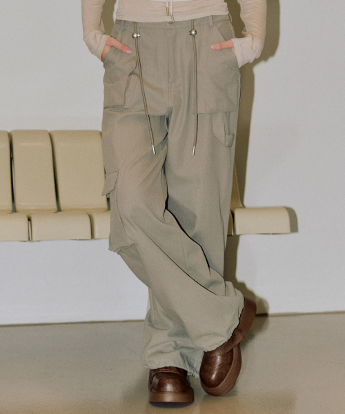 Брюки карго Hikaru [KHAKI]