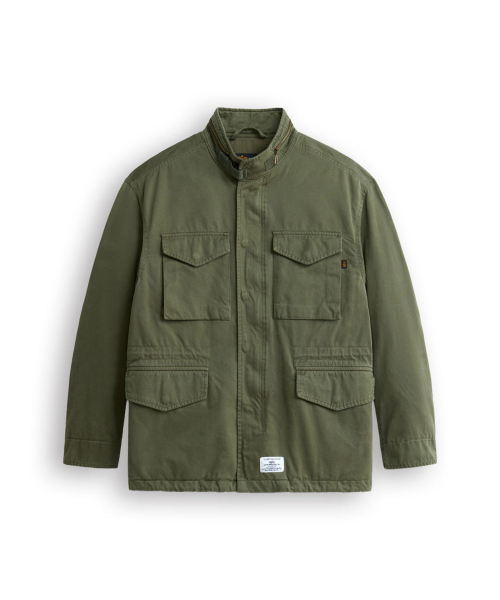M-65 릴렉스 핏 필드 코트 (코튼) OG-107 그린