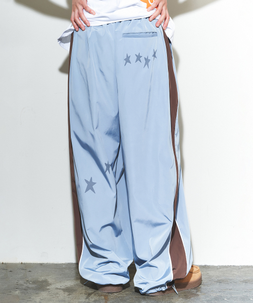 Брюки со шнурком Frolic (Sky Blue) K25QC691