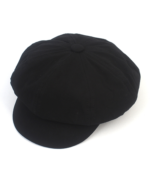 Vintage Cotton Black Newsboy Cap 뉴스보이캡