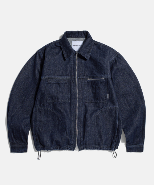 Denim Work Jacket Dark Indigo