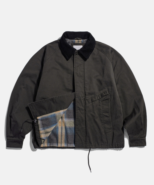 Short Hunting Jacket Dark Grey
