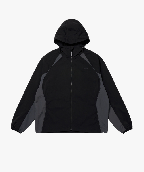 HATTRICK GOAL HOODED TRACK JACKET-BLACK