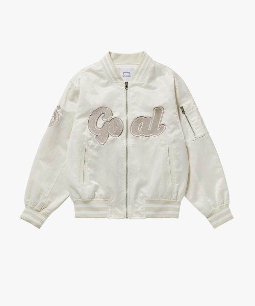 FC VINTAGE ARTWORK TEAM JACKET-CREAM