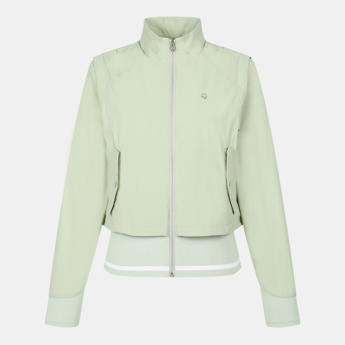 Женский бомбер со сборками 25SS TWJUO5102-812