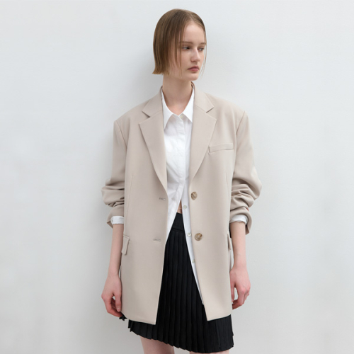 EVELYN BACK CUT-OUT JACKET(JK-3003)