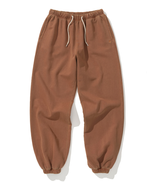 Dyeing sweat pants coral