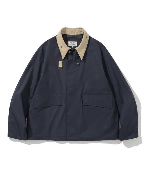 Light short hunting jacket navy