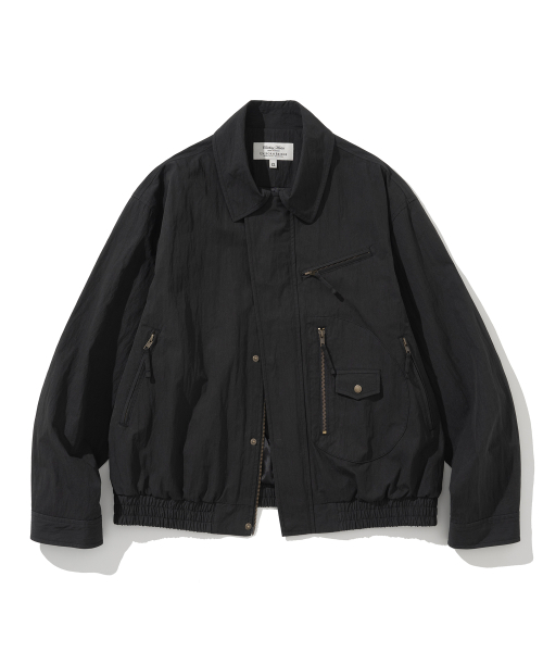 D pocket a-2 jacket black