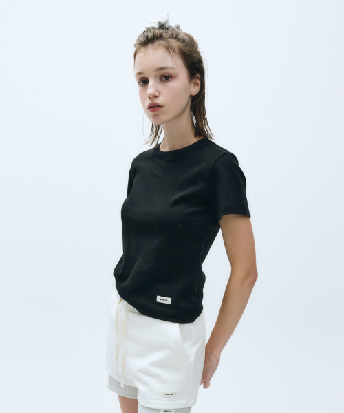 마리떼 프랑소와 저버() W BASIC TEE black 상품 이미지