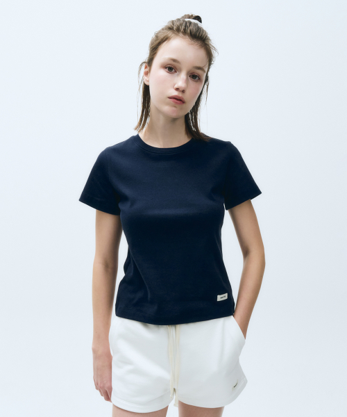 마리떼 프랑소와 저버() W BASIC TEE navy 상품 이미지