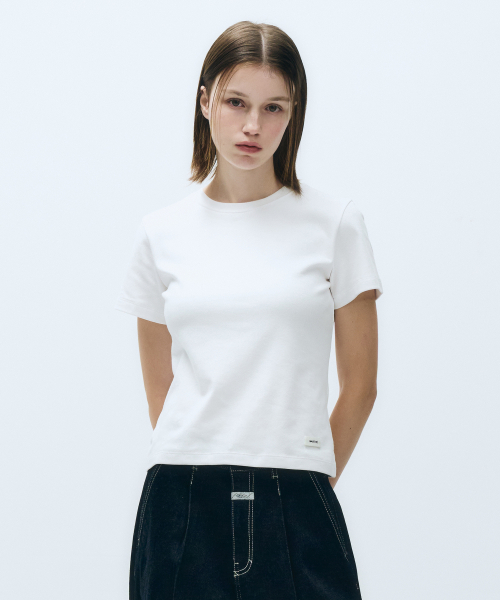 마리떼 프랑소와 저버() W BASIC TEE white 상품 이미지