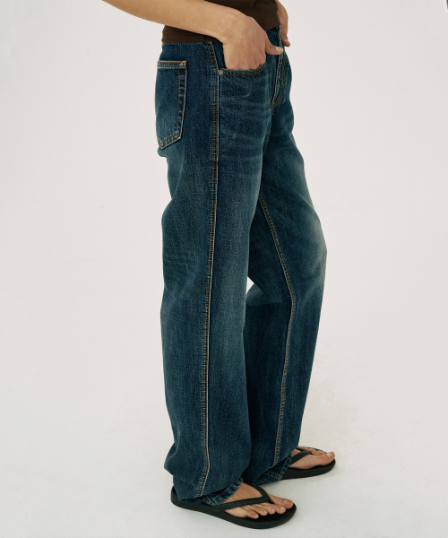 웰빙익스프레스(WELLBEING EXPRESS) Essential Denim Deep Blue