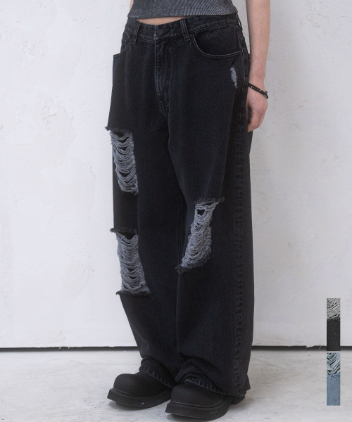 This is wide pants Damage - 2COL