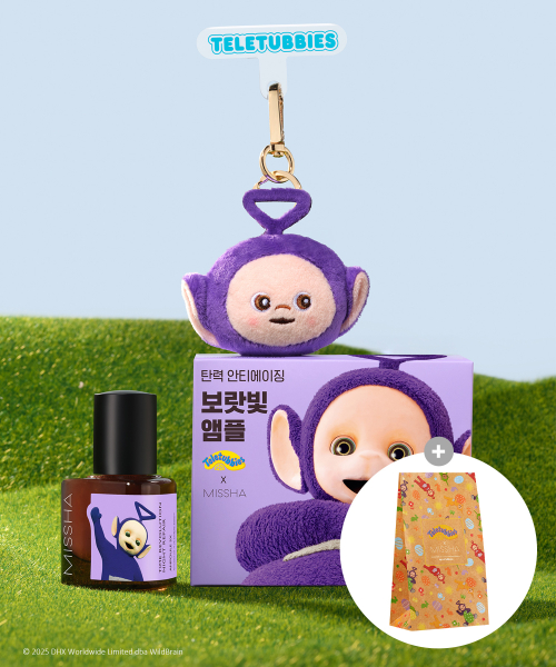 미샤() [텔레토비 에디션]TR 나이트리페어 앰플 5X (키링구성+텔레토비 종이봉투 증정) 상품 이미지