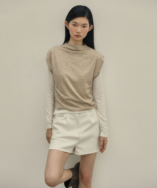 TWEED SHORTS [ CREAM ]