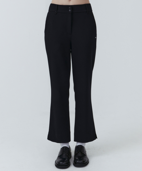 [25SS clove] Easy Flared Pants (Black)