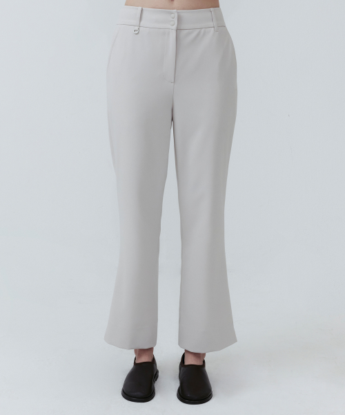 [25SS clove] Easy Flared Pants (Beige)
