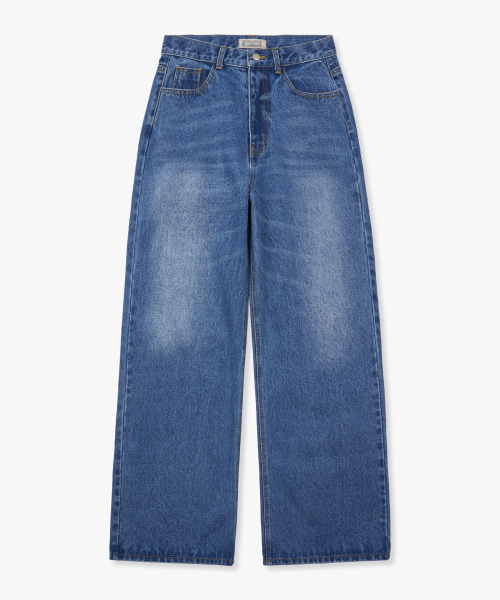 Джинсы Relaxed Cat Washing Denim Pants_Blue(WC25-PT02)