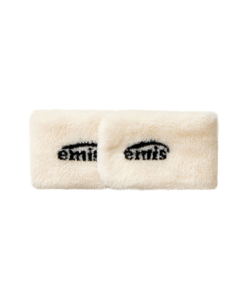 マフラー・ストール EMIS LOGO JACQUARD FUR MUFFLER 4BFM074 マフラー・ストール EMIS LOGO JACQUARD FUR MUFFLER 4BFM074